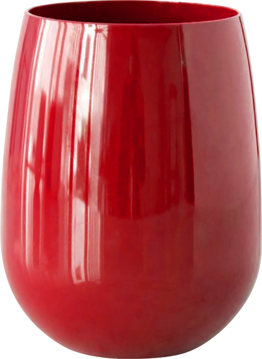 12oz Colored Stemless Wine Glass