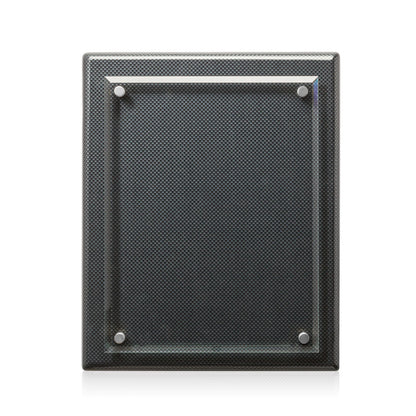Caledon VividPrint™ Plaque - Carbon Fibre/Silver
