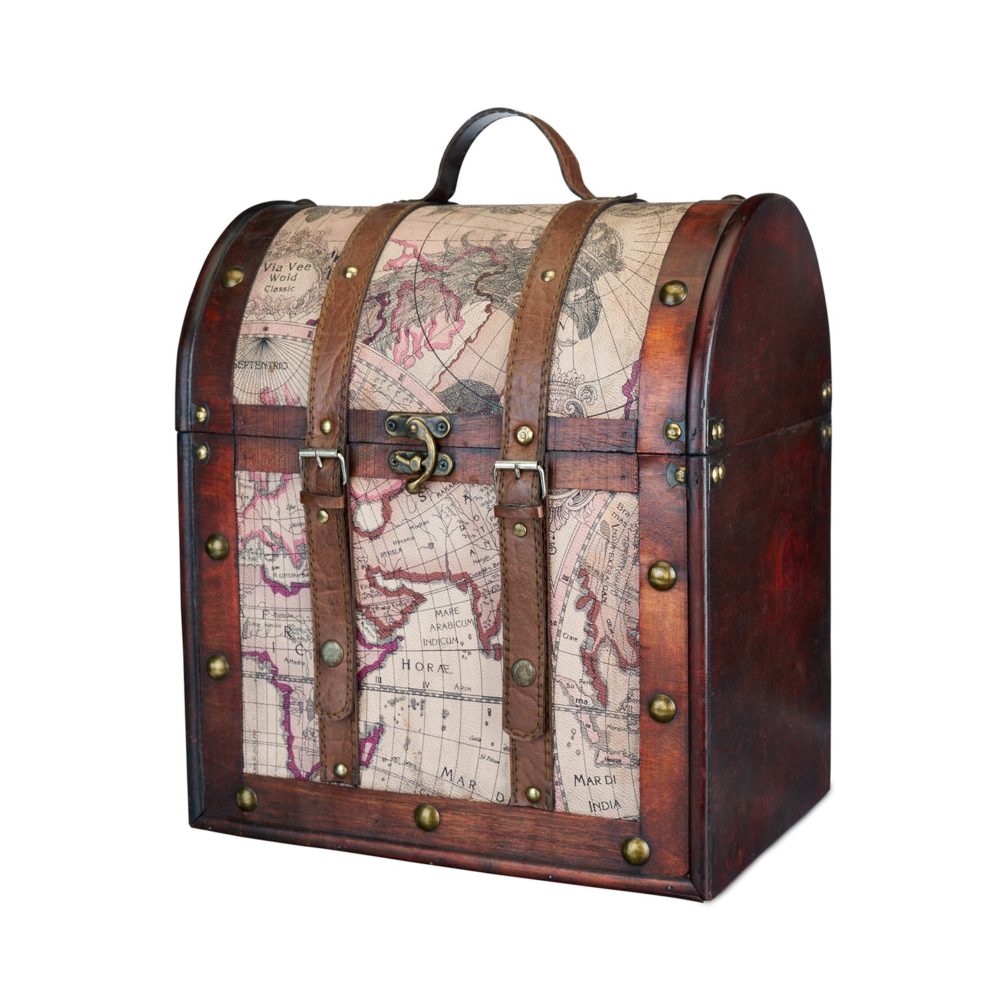Twine Living® 6 Bottle Old World Wine Box