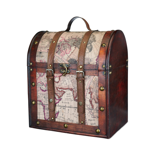 Twine Living® 6 Bottle Old World Wine Box