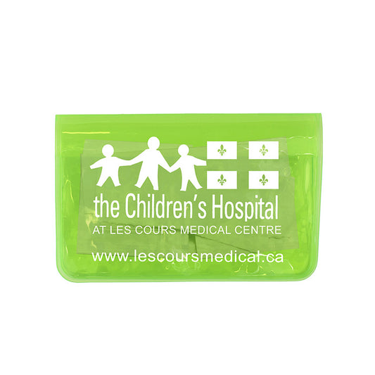 "Delilah" 12 Piece First Aid Kit In Colorful Vinyl Pouch