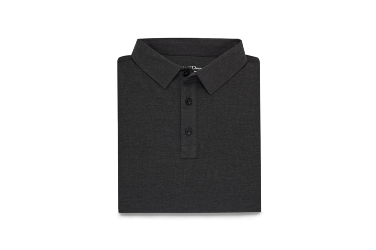 Straight Down Dodge Polo - Dark Black