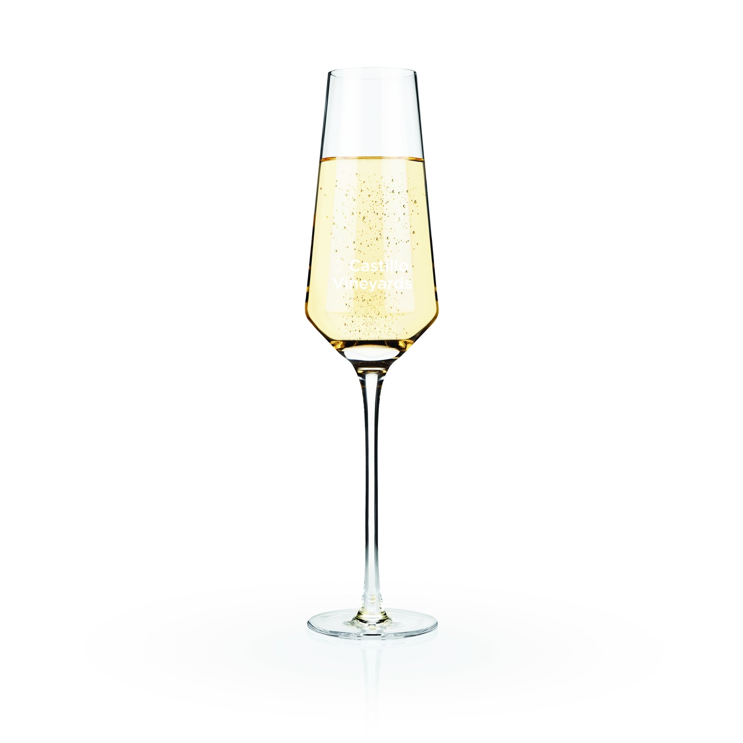 Viski® Raye Angled Crystal Champagne Flute