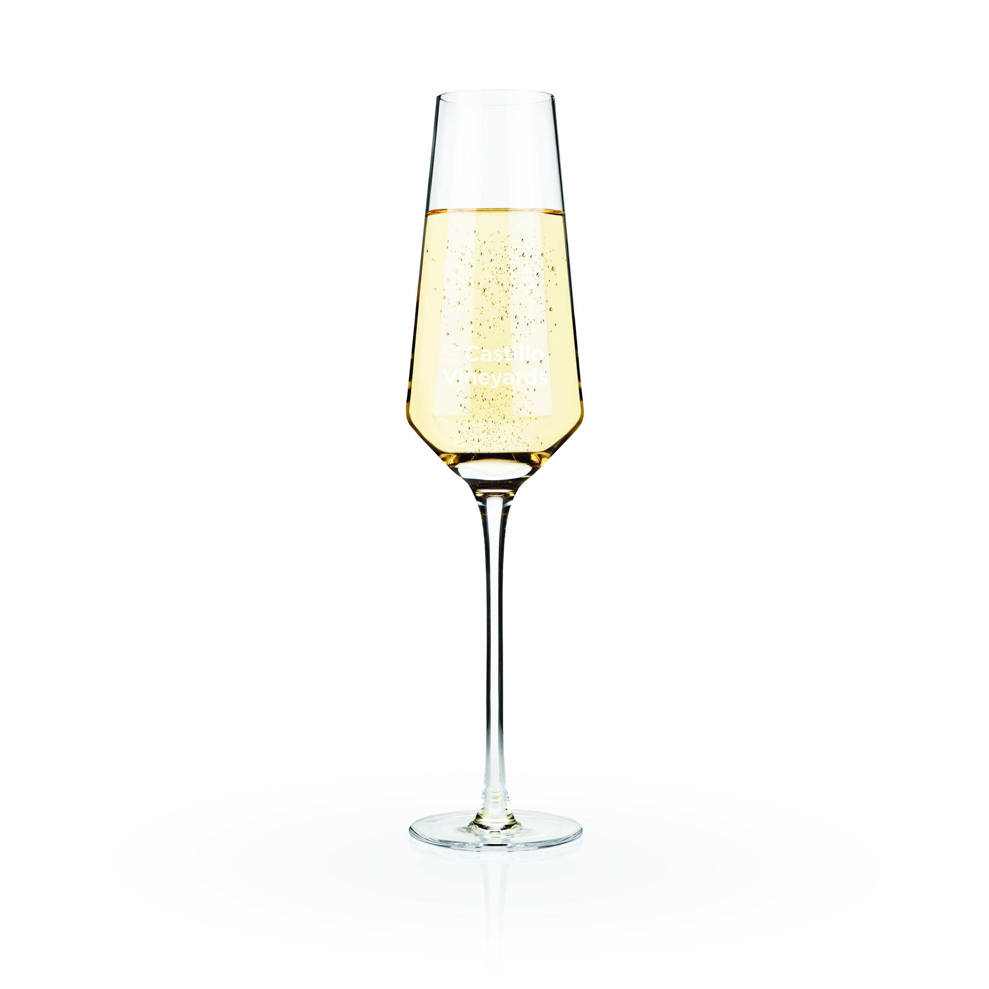 Viski® Raye Angled Crystal Champagne Flute