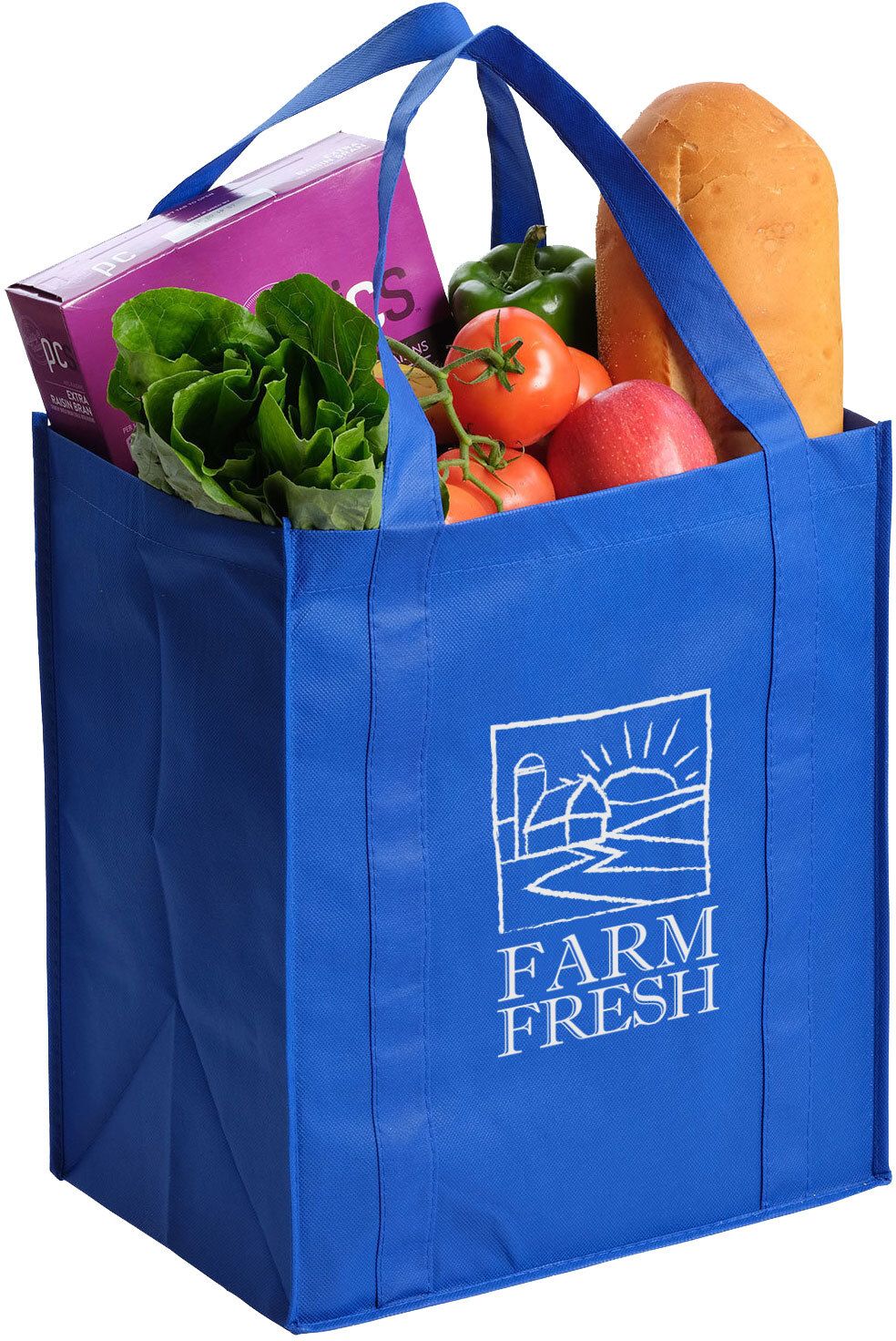 COLOSSAL GROCERY TOTE BAG - SCREEN PRINTED