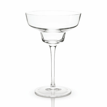 Viski® Angled Crystal Margarita Glass