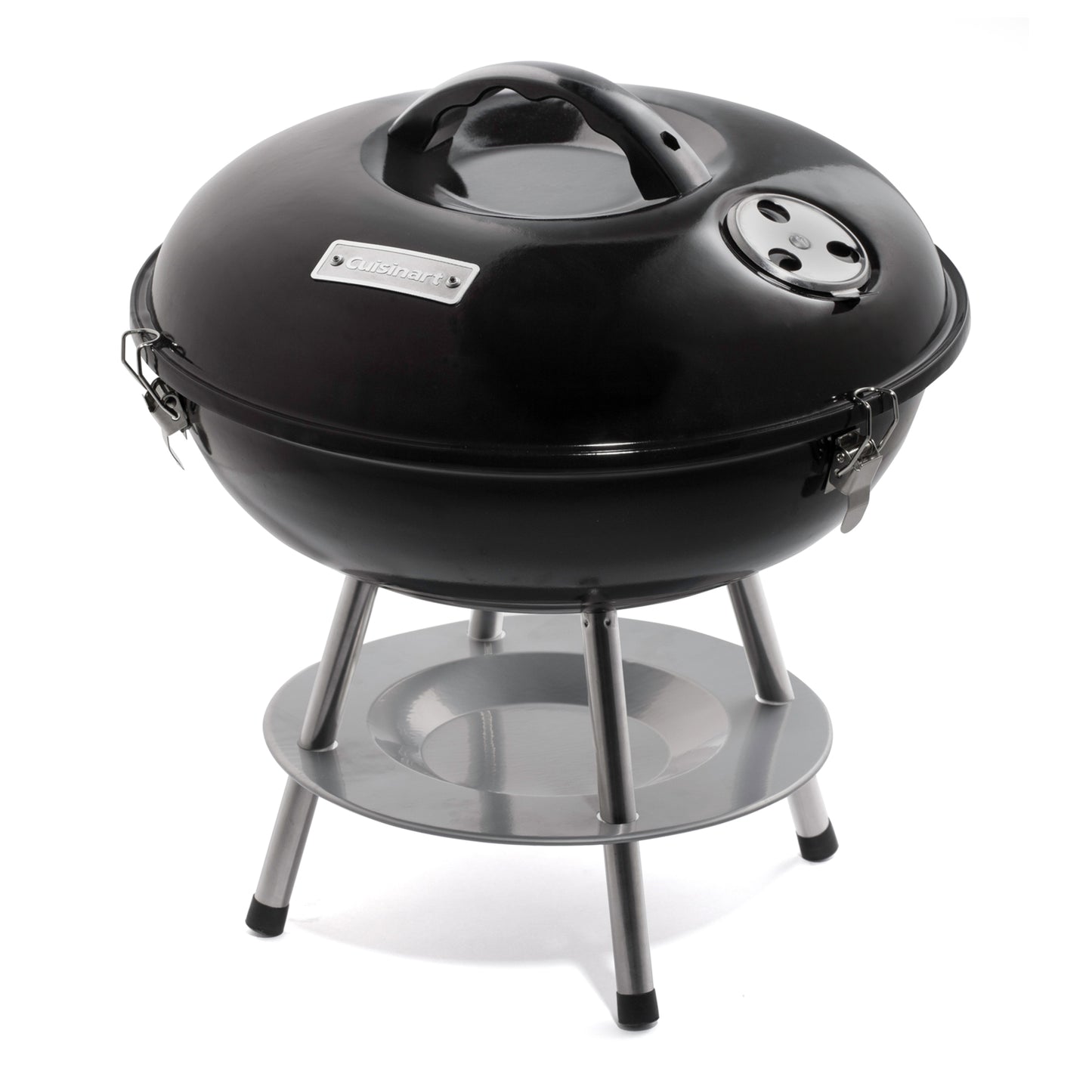 Black Cuisinart Outdoors® 14" Charcoal Grill