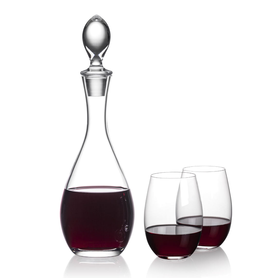Malvern Decanter & Laurent Stemless Wine