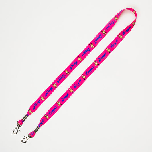 “JULIET” 3/4” Dual Attachment Soft & Smooth Sublimation Lanyard