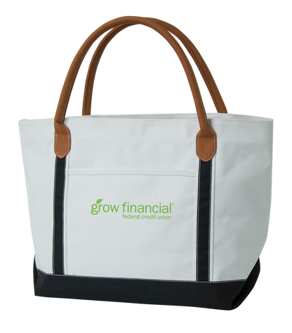 Black / Black Sailway Classic Tote Bag