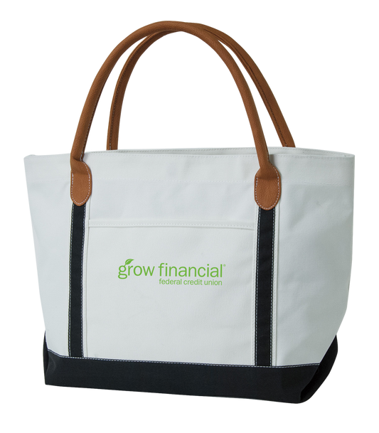 Black / Black Sailway Classic Tote Bag