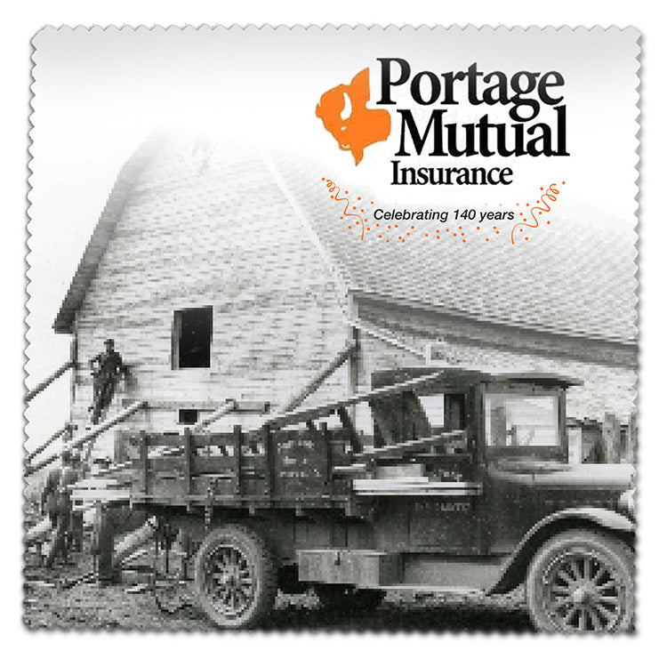 The “Full Color Napier” - 5” x 5 ” Full Color Sublimation Recycled RPET Polyester Microfiber