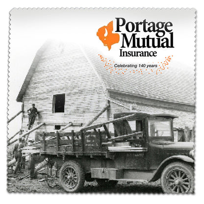 The “Full Color Napier” - 5” x 5 ” Full Color Sublimation Recycled RPET Polyester Microfiber