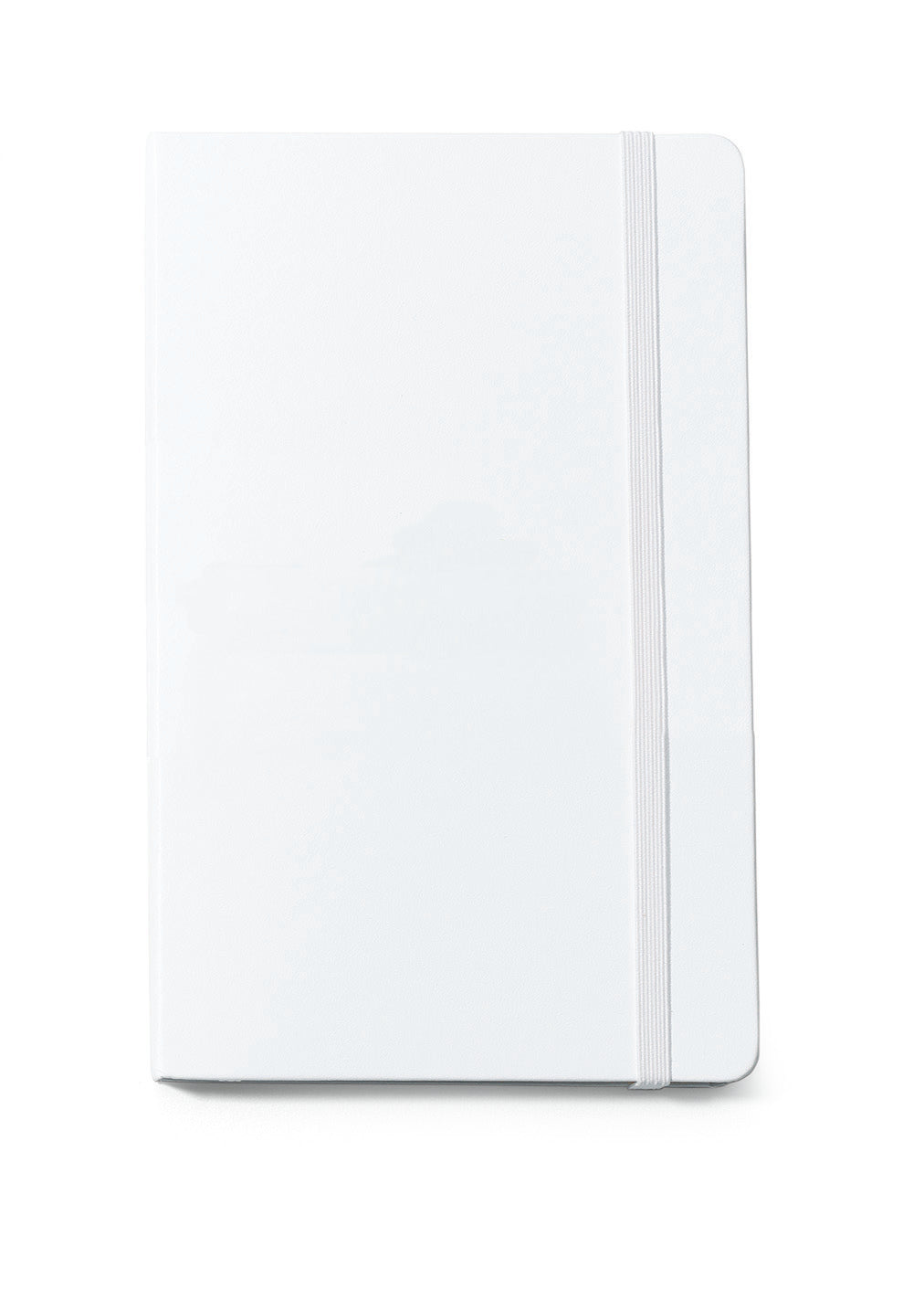 White Moleskine® Hard Cover Ruled Large Notebook