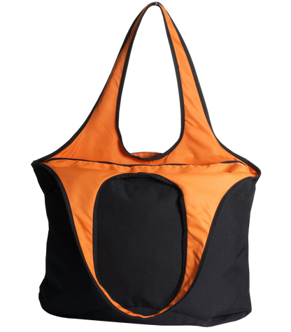 Village Zipper Tote Bag