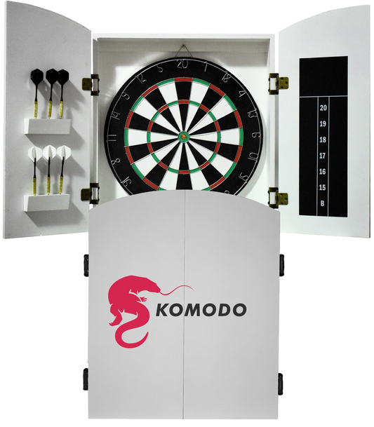 Dartboard with Cabinet