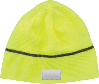 Winter Beanie with Reflective Stripe