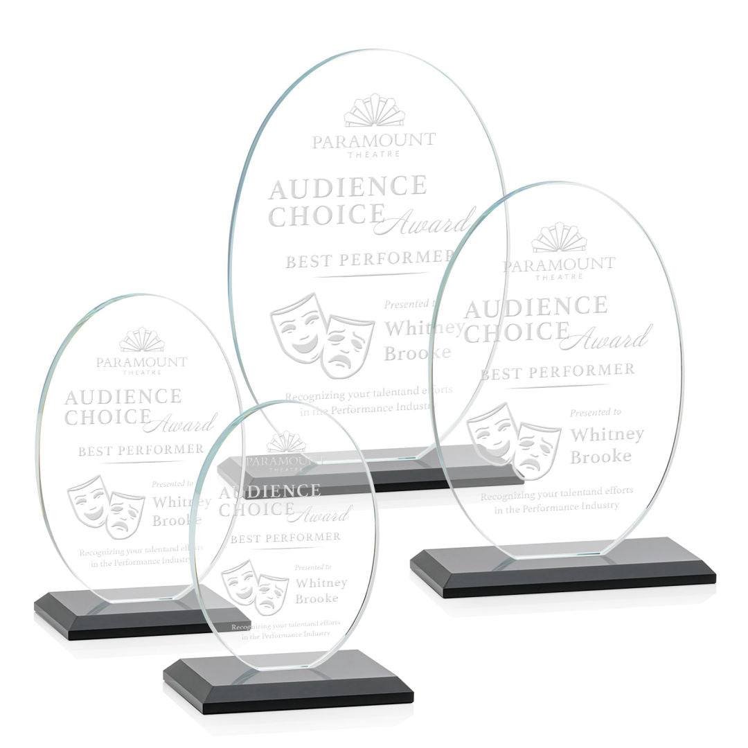 Austin Award (Vert) - Black