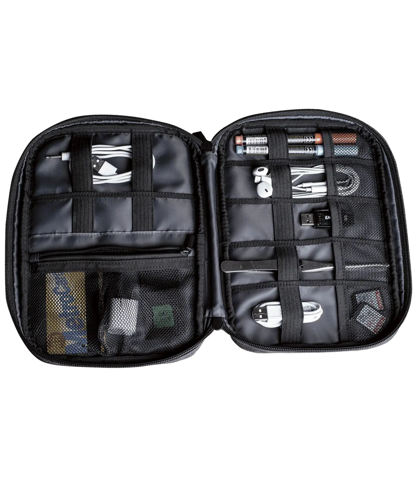 Zippered Tech Organizer Carrying Case
