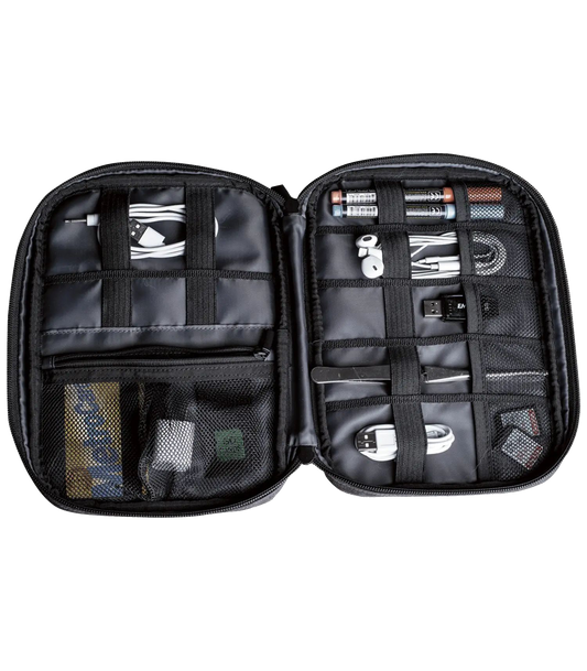 Zippered Tech Organizer Carrying Case