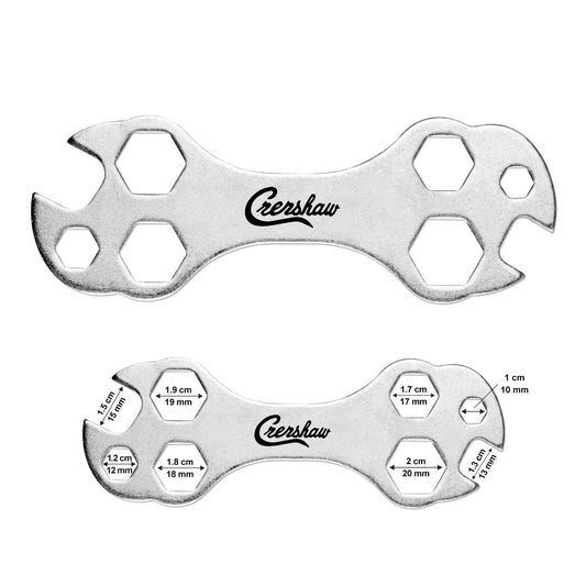 Silver Multi Wrench Tool