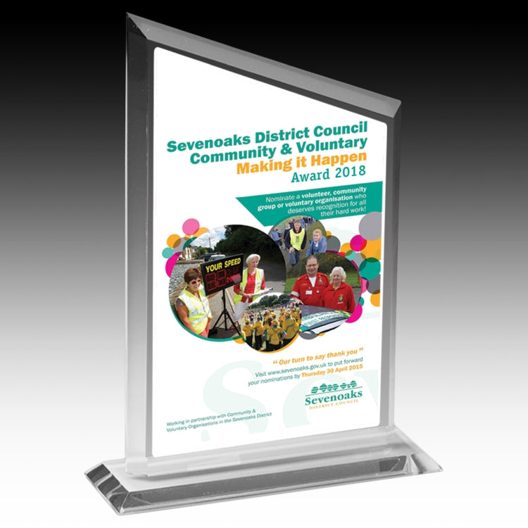 Photoimage Full Color Billboard Award - 8 3/4"