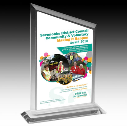 Photoimage Full Color Billboard Award - 8 3/4"