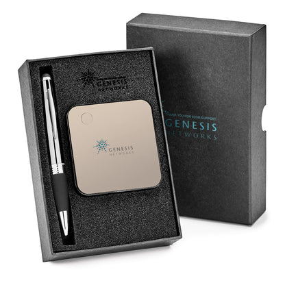 2-piece gift box with custom foam