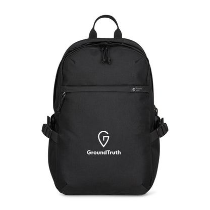 Black Renew rPET Computer Backpack