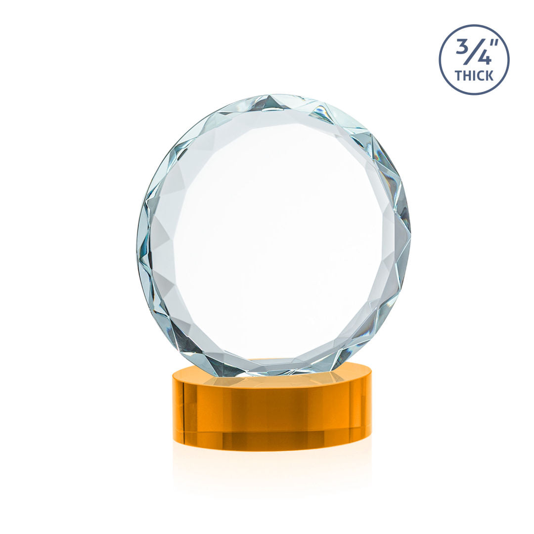 Centura VividPrint™ Award on Alberton Base - Amber