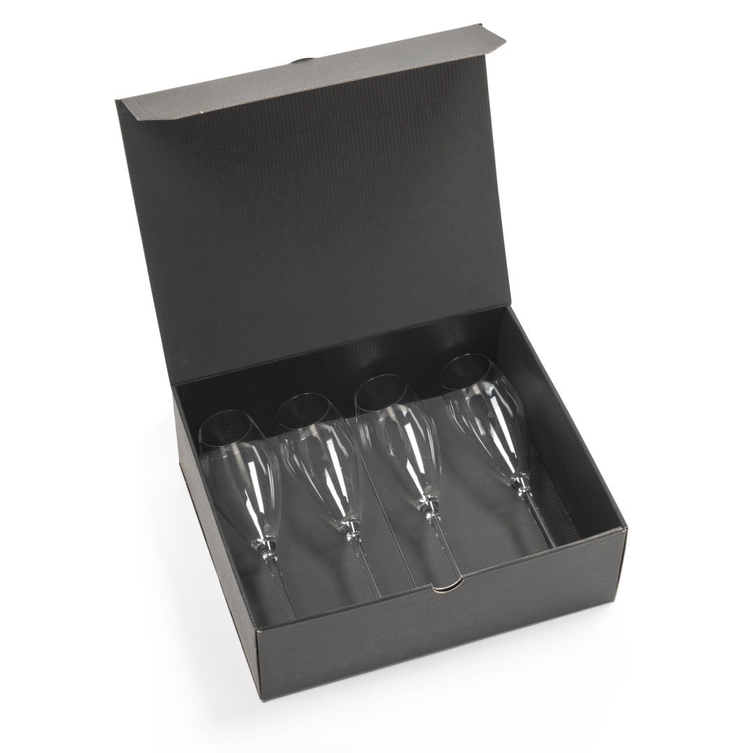 Connoisseur Flute - 8oz - Imprinted