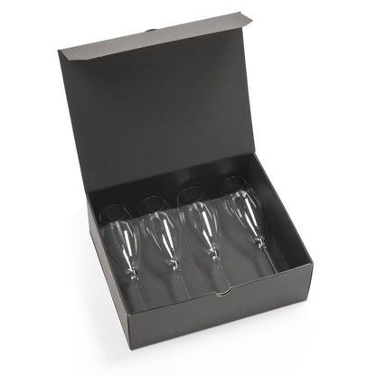 Connoisseur Flute - 8oz - Deep Etch