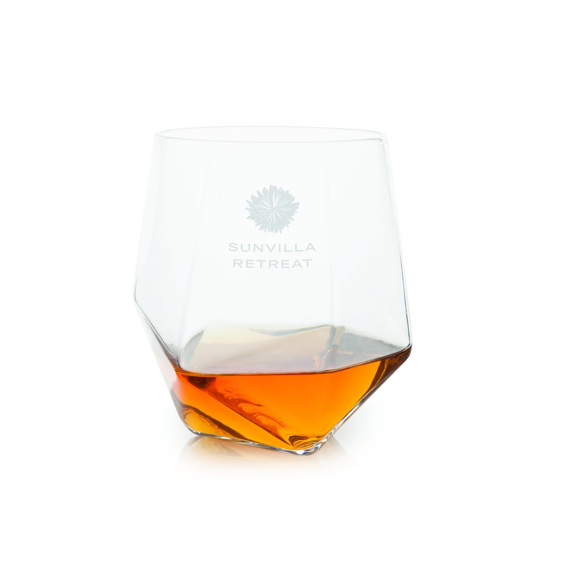 Viski® Faceted Crystal Tumbler