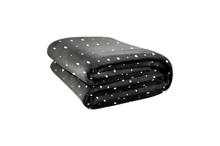 Big Blanket Original Stretch Blanket - Black Dots