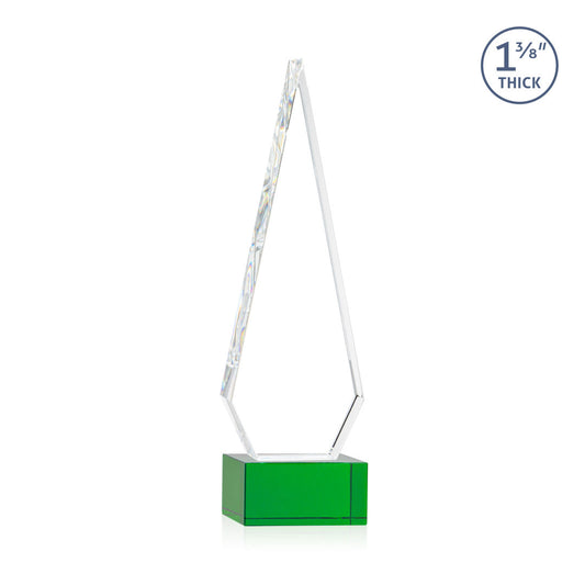Springfield VividPrint™ Award on Hancock Base - Green