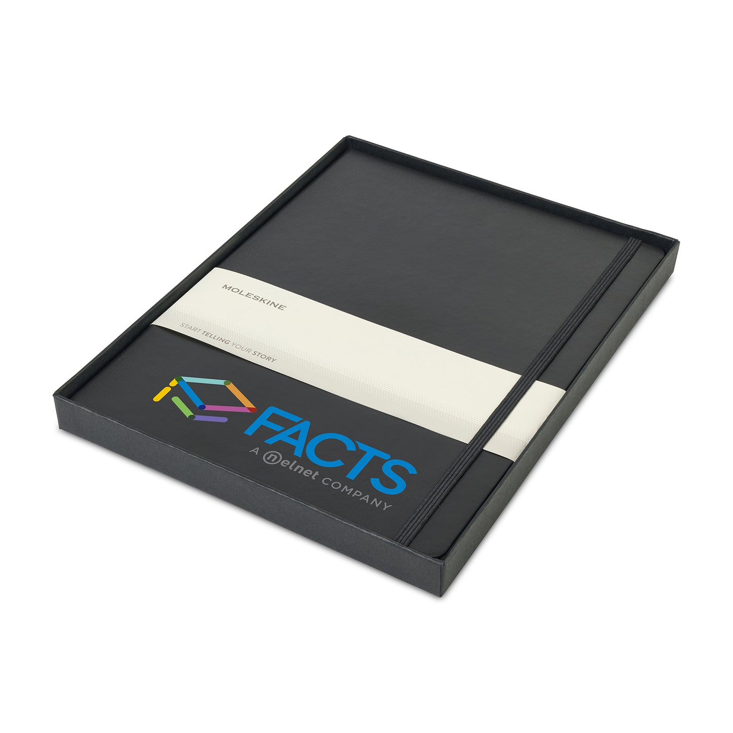 Black Moleskine® X-Large Notebook Gift Set