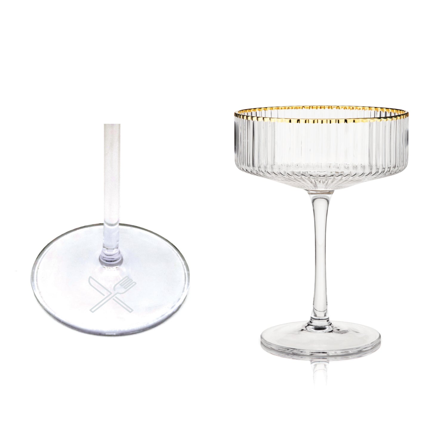 Viski® Meridian Coupe Glass