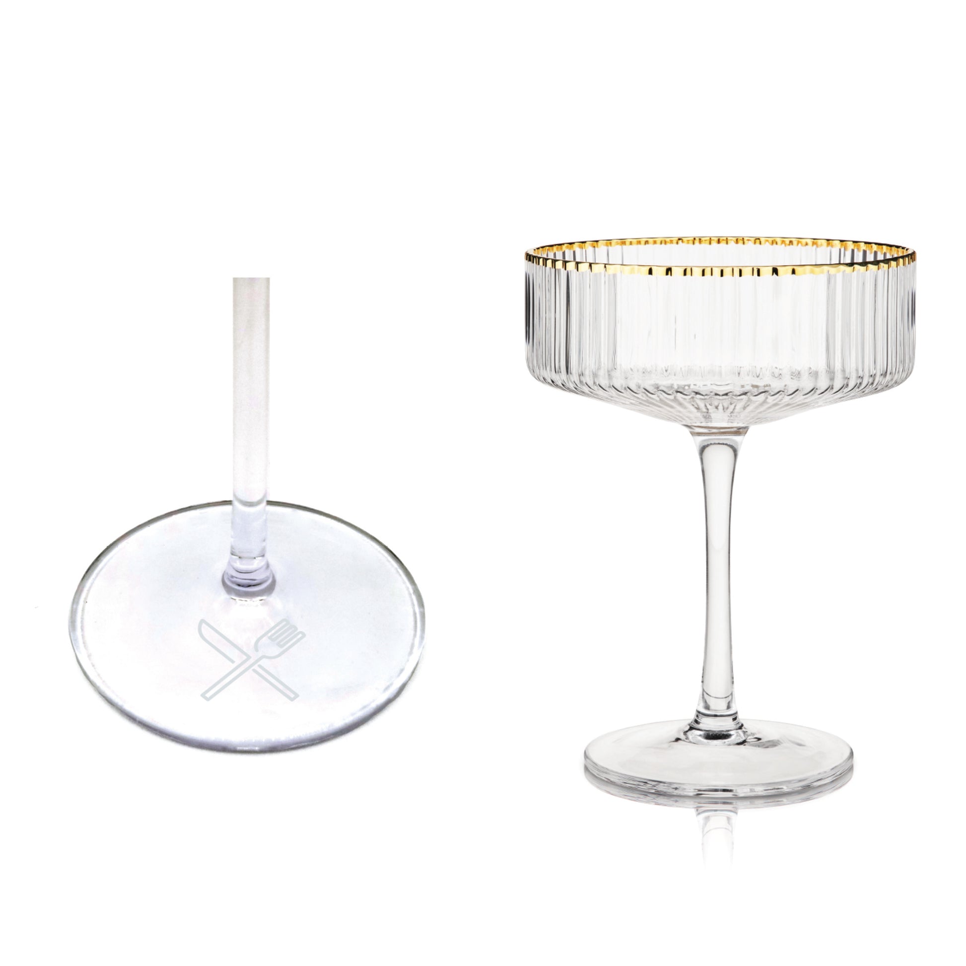 Viski® Meridian Coupe Glass