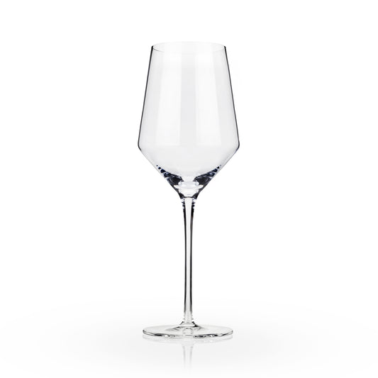 Viski® Raye Angled Crystal Chardonnay Glass
