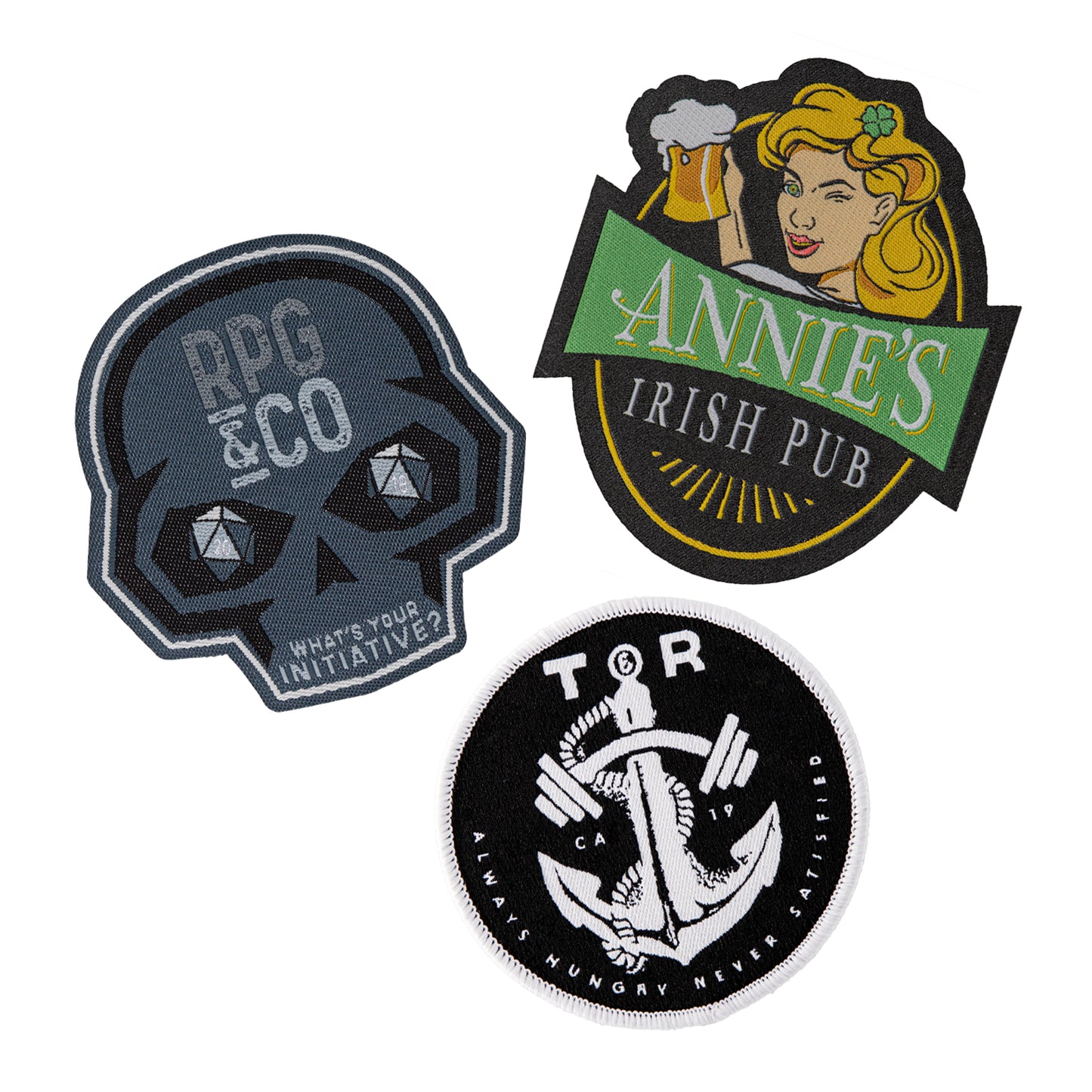 Custom Woven Patches (3")