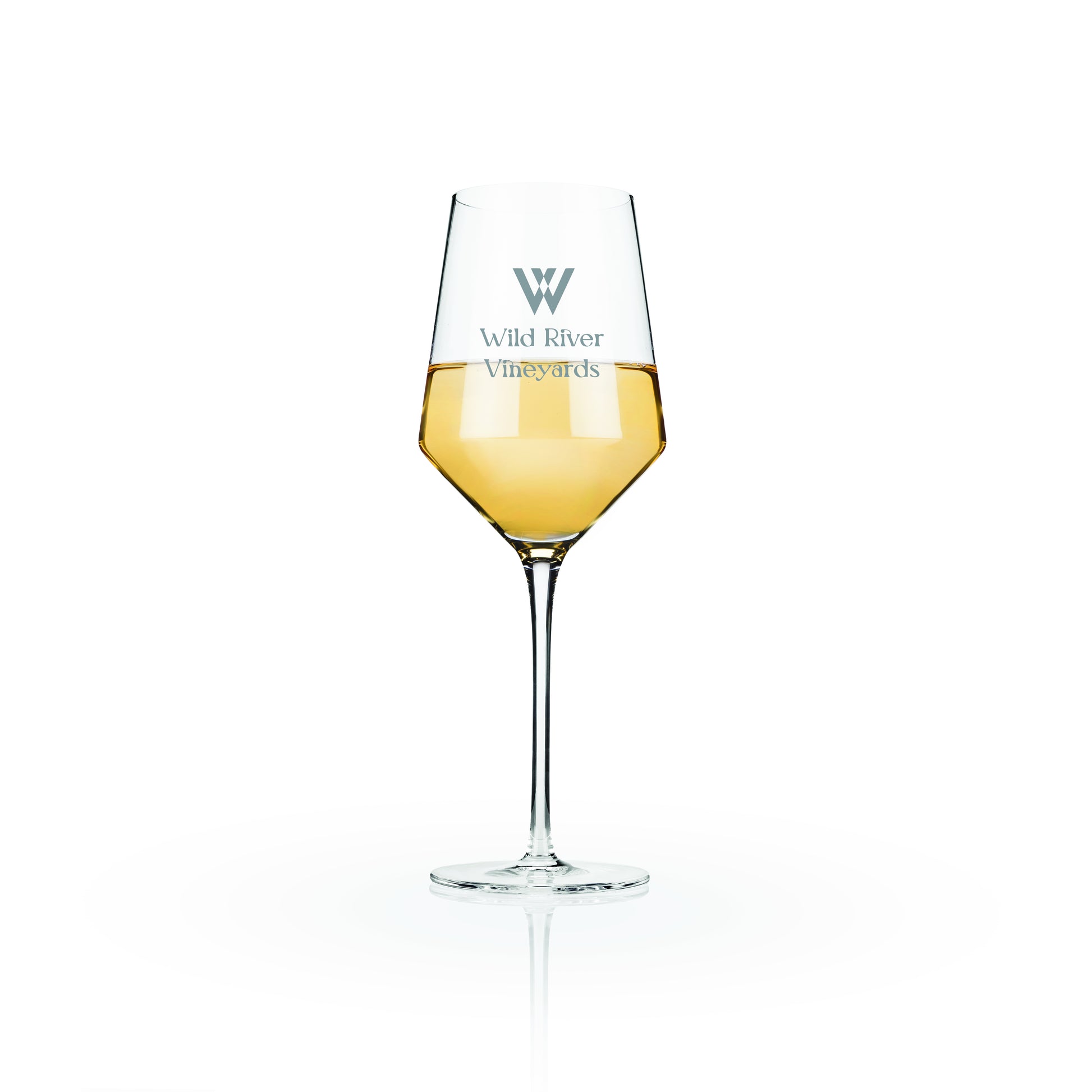 Viski® Raye Angled Crystal Chardonnay Glass