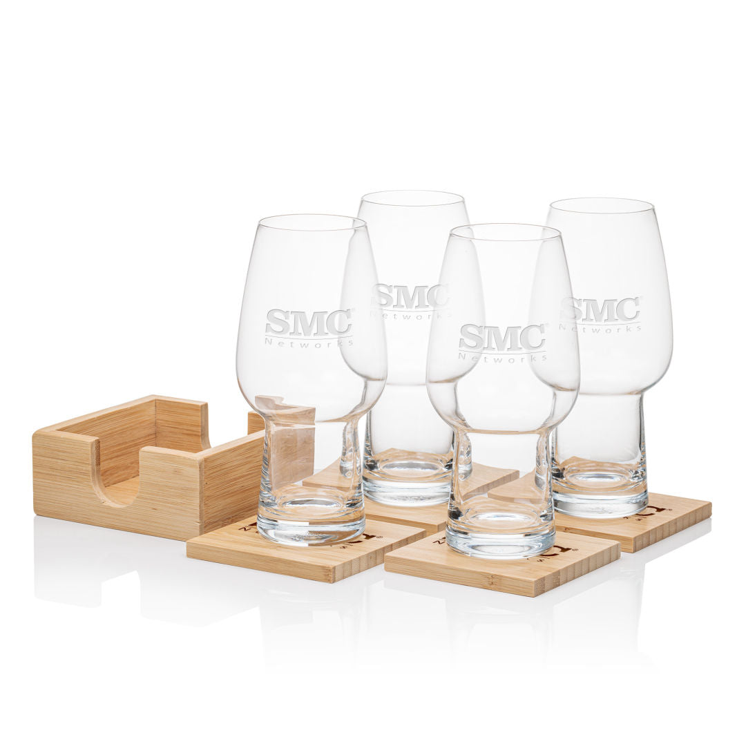 Bamboo Coaster Gift Set - Bremen