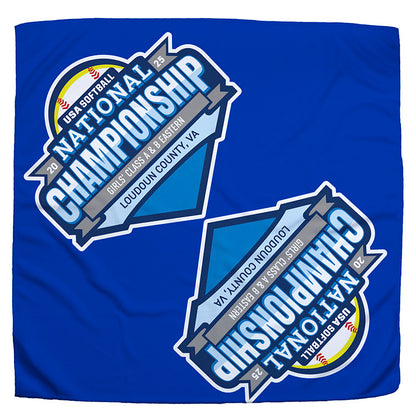 "THE COOLING BANDANA" – 22” H x 22” W