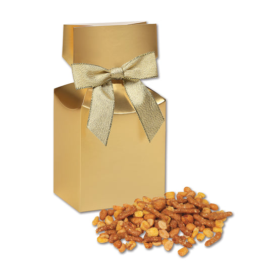 Sweet & Salty Mix in Gold Premium Delights Gift Box