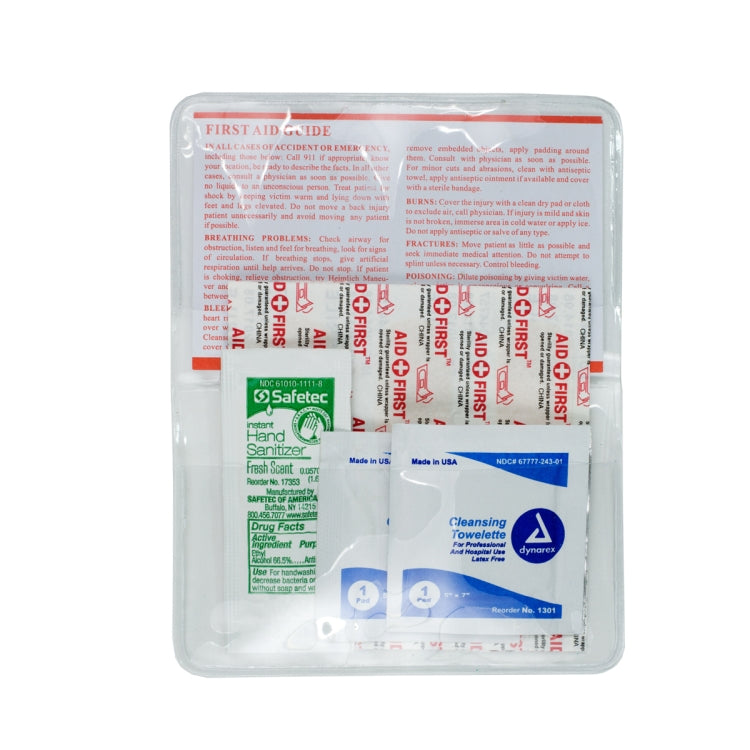 "MESS-NO-MORE" 8 Piece Stay Clean First Aid Kit