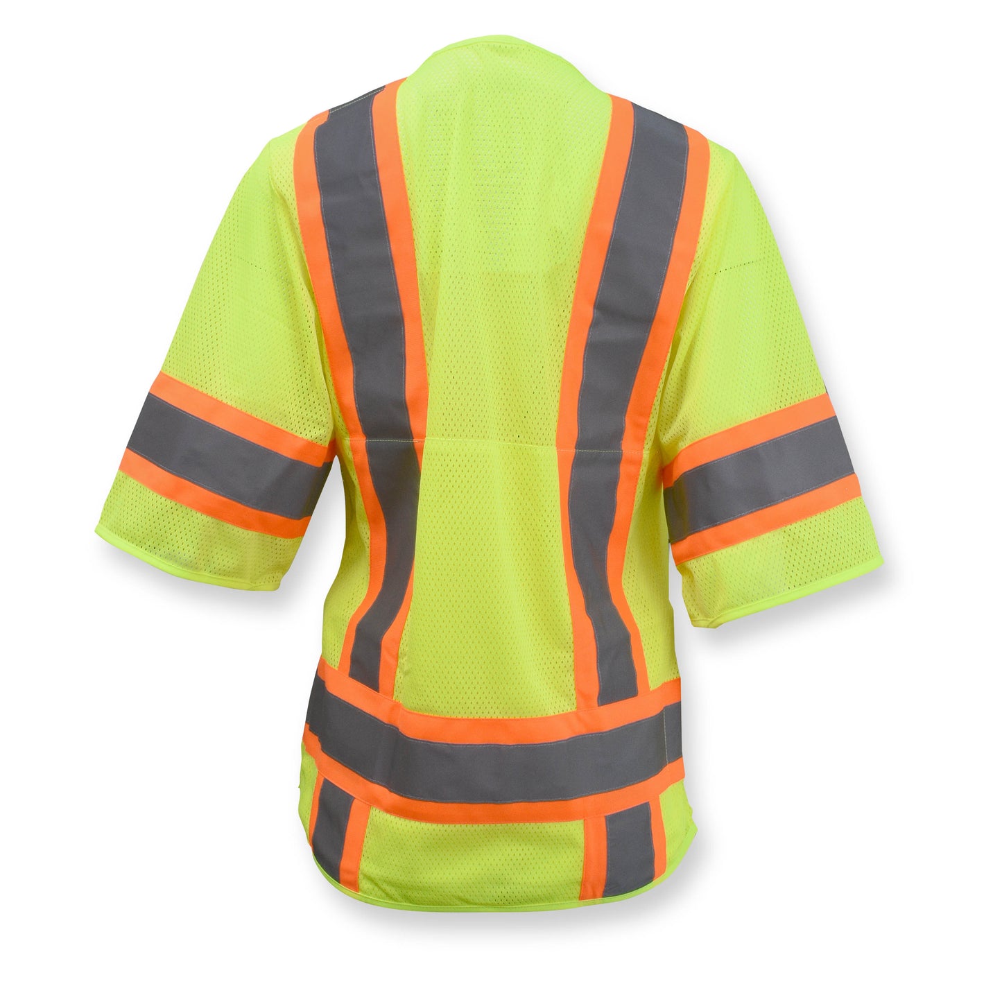 SV63W Two Tone Surveyor Type R Class 3 Women's Safety Vest - Green - Size 2X
