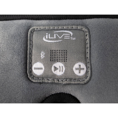 Grey iLive™ Lights Out Wireless Sleep Mask Headphones