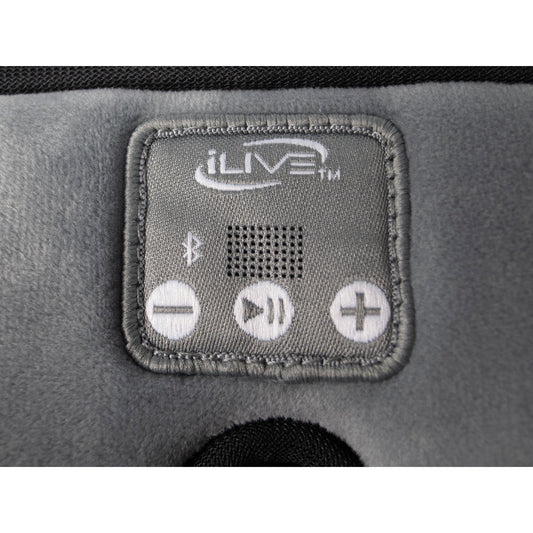 Grey iLive™ Lights Out Wireless Sleep Mask Headphones