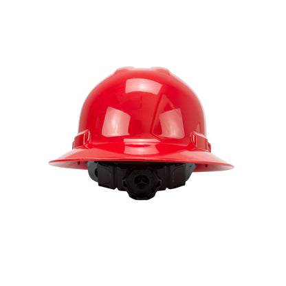 Quartz™ Vented Full Brim Hard Hat - Red