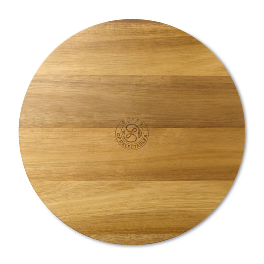 Wood La Cuisine Lazy Susan Revolving Tray